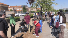 Alovera reúne a decenas de familias en una nueva plantación de árboles vinculada a los nacimientos del municipio