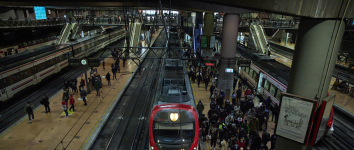 Retrasos en el Cercanías a Madrid por una incidencia en la señalización en Atocha