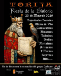 Torija celebrará el 23 de mayo la XX Fiesta de la Historia con mercado medieval, exhibiciones de vuelo y el grupo Corleone como gran cierre