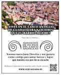 La Asociación de Vecinos del Casco Antiguo de Guadalajara lanza su campaña de captación de socios