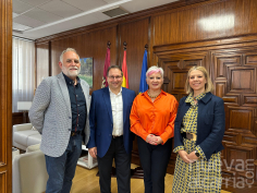 La delegada de la Junta recibe al nuevo vicerrector del Campus de la UAH en Guadalajara