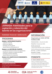 Guadalajara organiza una jornada sobre captación de talento empresarial