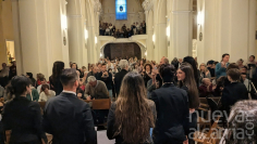 El Orfeón y Orquesta Joaquín Turina llena de música sacra la Concatedral de Santa María