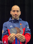 El alcarreño Mario Simón conquista tres medallas en el Europeo de Wu Shu de Lyon