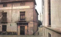 El antiguo palacio de los Vizcondes de Palazuelos en la plaza de San Esteban