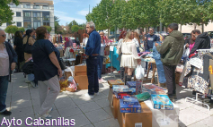 Más de 60 puestos de venta, en el 16º Mercadillo de Segunda Mano de Cabanillas