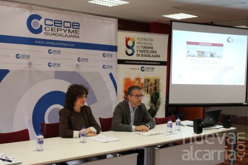 Hosteleros de Guadalajara abordan la gestión de la prevención laboral en una jornada organizada por CEOE-CEPYME