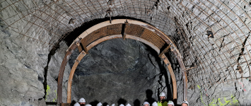Avanza la construcción de una galería subterránea que convertirá Santa Catalina de Hiendelaencina en una mina visitable