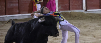 Aparatosa cogida en el III Trofeo Feria Chica de Guadalajara