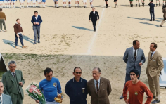 El día en el que se inauguró de forma oficial el campo de fútbol 'Pedro Escartín'