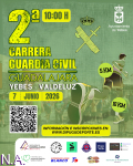 La Comandancia de la Guardia Civil de Guadalajara organiza la II Carrera Popular solidaria en Yebes-Valdeluz