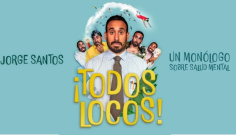 El Teatro Moderno acoge este jueves el monólogo 'Todos locos' del humorista Jorge Santos