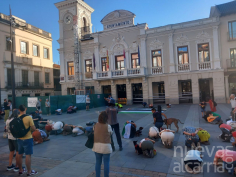 Un centenar de personas se concentra en Guadalajara en apoyo al pueblo palestino
