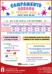 De 18 de junio a 4 de septiembre, campamento urbano de verano en Cabanillas: Abierta la inscripción