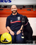 Guadalajara despide a Zhara, pionera de la Unidad Canina de Rescate de los bomberos de la capital