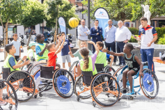 El Día del Deporte calienta los motores con deporte adaptado en el Jardinillo
