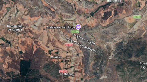 Detenido por golpear a un hombre con un objeto contundente por el corte de un camino entre Soria y Atienza