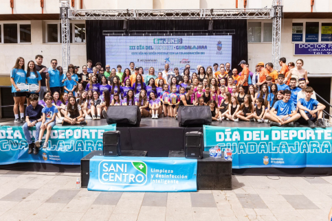 El III Día del Deporte bate récords de participación y confirma que Guadalajara es sinónimo de deporte y valores