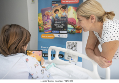 El proyecto MiniTales llega a las niñas y niños ingresados en el Hospital de Guadalajara con cuentos personalizados para amenizar su estancia