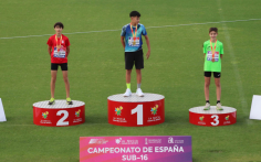 El atletismo guadalajareño brilla en el Campeonato de España Sub-16 con la plata de Miguel Cancela y el bronce de Mario Alcalde
