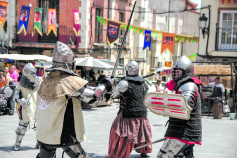 Mañanas de batalla en el mercado y tardes  de leyenda en la Fiesta de Alvar Fáñez que celebra Horche este sábado 