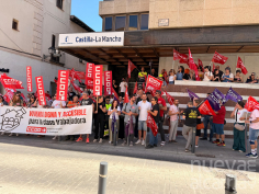 CCOO celebra una concentración para reclamar a la Junta políticas eficaces de vivienda en Guadalajara