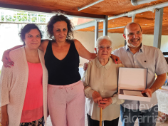 El presidente de las Cortes participa en un encuentro con la Asociación de Jubilados de Alhóndiga