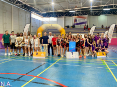 La delegada de la Junta destaca el crecimiento del programa ‘Somos Deporte’ en la clausura del Campeonato Provincial de Deporte en Edad Escolar