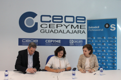 CEOE-CEPYME Guadalajara y Banco Sabadell refuerzan su alianza para impulsar el tejido empresarial