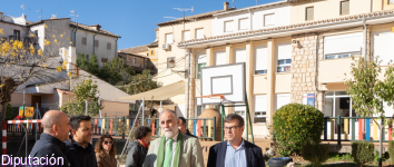 La reforma del colegio de Pastrana se financió con 300.000 euros que Diputación concedió al Consistorio a través del FIM