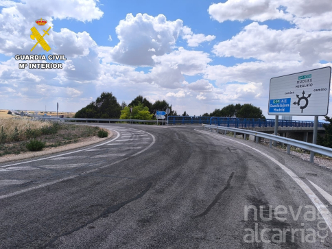 La Guardia Civil investiga a una conductora que circuló 13 kilómetros en sentido contrario por la A-2 