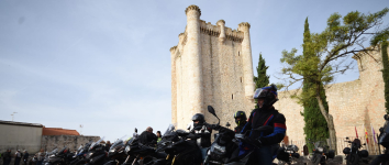 Casi 500 motoristas participan en la VI Ruta Motera entre Torija y Jadraque