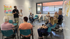 Pacientes y usuarios de Nefrología se reúnen dentro de un proyecto de escucha activa