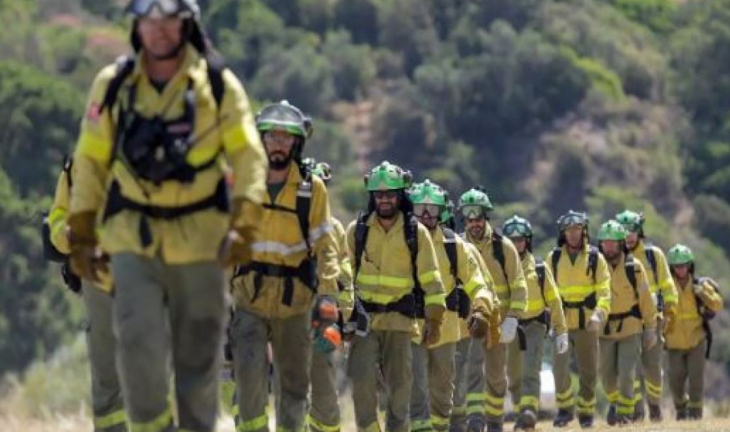 Movilizan a 72 efectivos por sendos incendios forestales consecutivos en Torrejón del Rey