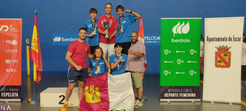 Guadalajara conquista el Campeonato de España Escolar de Frontenis 