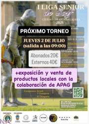 La Liga Senior de Golf Guadalajara suma a APAG en su quinta prueba