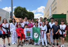 El Club Taekwondo Cabanillas suma seis medallas en el Open Internacional Ciudad de Segovia