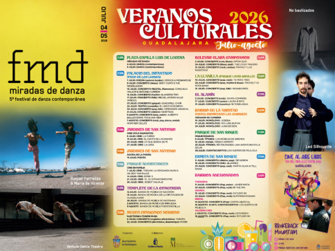 Guadalajara presenta danza internacional, música en los barrios y cine al aire libre gratuito en el mes de julio