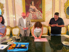 La Fiesta del Folklore  de Marchamalo y Festival Folk Segovia ratifican su hermanamiento 