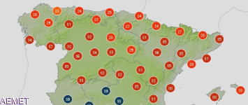 Otra jornada cercana a los 40 grados en Castilla-La Mancha 