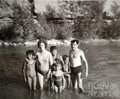 La antigua playa del río Henares junto al puente árabe en Guadalajara