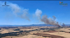Extinguido el incendio que afectó a Robledillo de Mohernando y Malaguilla 