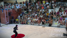 Medio millar de personas consolidan a Miradas de Danza como uno de los grandes referentes de la danza contemporánea al aire libre en España