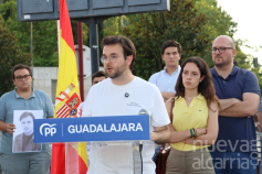 NNGG de Guadalajara homenajea a Miguel Ángel Blanco en el aniversario de su asesinato