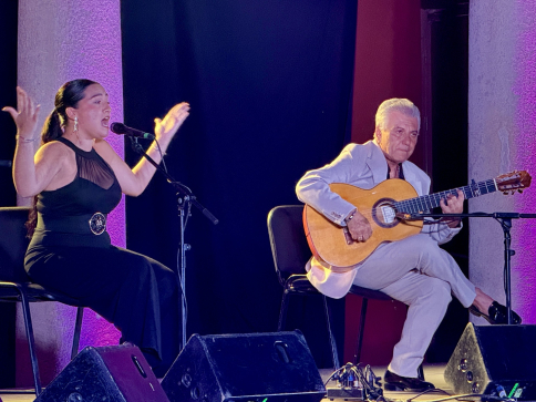 Cerca de 200 personas llenan el Patio de los Leones para disfrutar del mejor flamenco en el arranque de los Veranos Culturales de Guadalajara