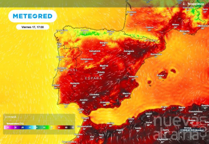 Guadalajara afronta más calor por una masa de aire sahariano, con hasta 40 grados el domingo