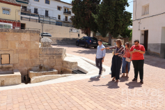 Albalate pone en valor la mejora del entorno de la Fuente de los Trece Caños