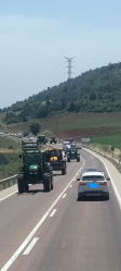 Los agricultores salen de 
