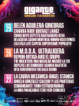 Ya se conoce el cartel por días del Festival Gigante