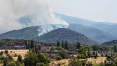 El incendio avanza sin control: las llamas progresan con una velocidad 